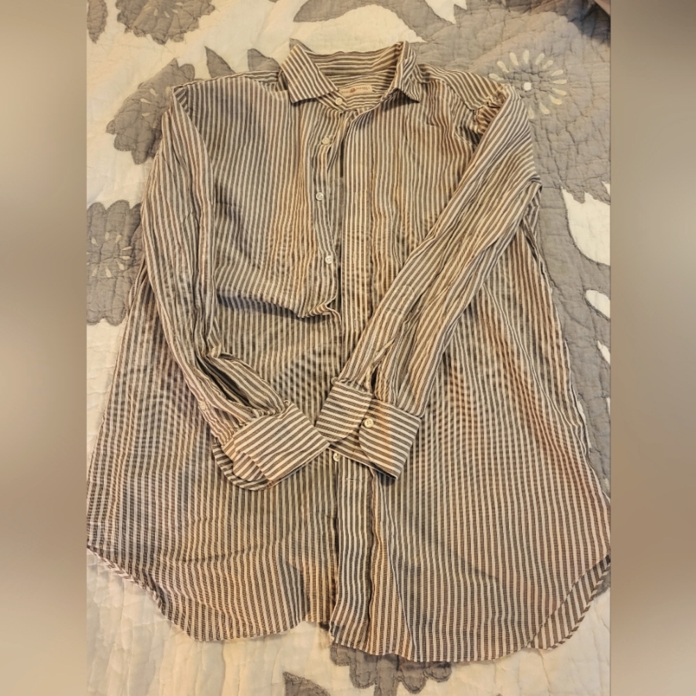 Luciano Barbera Linen Shirt